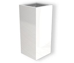 Glossy Outdoor Fiberglass Tall Planter