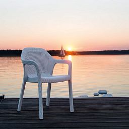 LECHUZA Patio Dining Garden Chair