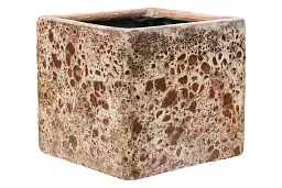 Lava Ceramic Square Planter | Indoor Plant Pot