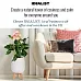 IDEALIST Lite Honeycomb Style Egg Planter on Legs, Round Pot Plant Stand Indoor
