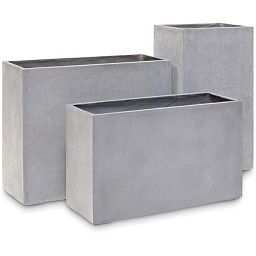 DIVISION Concrete GRC Large Trough Planter Outdoor