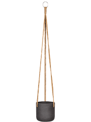 Rough Fibreclay Hanging Planter | Indoor and Outdoor Plant Pot