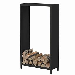 Corten Steel Tall Wood Storage