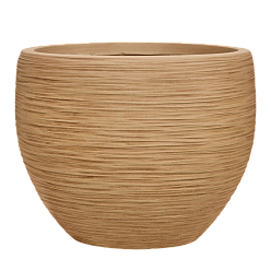 Dune Fibreclay Globe Planter |  Indoor and Outdoor Plant Pot