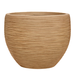 Dune Fibreclay Globe Planter |  Indoor and Outdoor Plant Pot