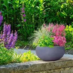 IDEALIST Lite Classic Smooth Bowl Outdoor Planter