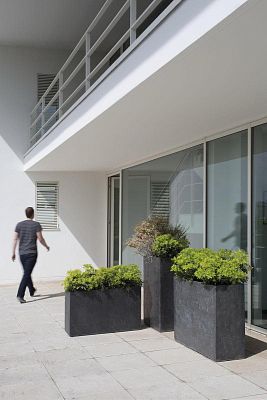 DIVISION Concrete GRC Large Trough Planter Outdoor
