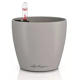 LECHUZA CLASSICO Color Round Poly Resin Self-watering Planter