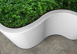 WAVE Outdoor Fiberglass Planter