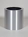 President Topper Round Aluminium brushed Indoor Planter