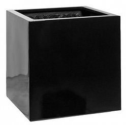Square Fiberstone Planter by Idealist Premium BLOCK Glossy Square Fiberstone Planter by Idealist Premium BLOCK Glossy
