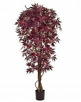 Maple Japanese Burgundy Flame Retardant Artificial Tree Plant 150 cm
