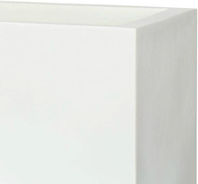 Square Fiberstone Contemporary Planter by Cadix Capi Lux