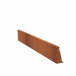 CorTen 3ml Retaining Wall Straight