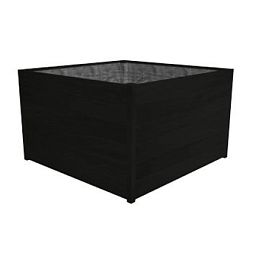 Hardwood Sevilla Square Wood Outdoor Planter