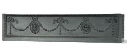 Adam Window Flower Box Fiberglass Trough Faux Lead Planter Pot In/Out