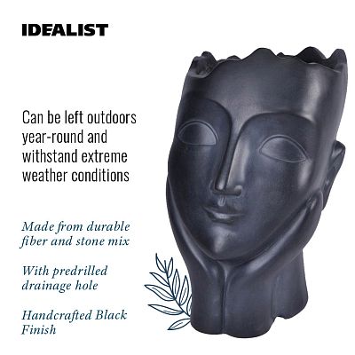IDEALIST Lite Oval Face Outdoor Plant Pot