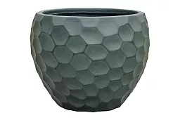 Tortuga Fibreclay Planter | Tapered Round Indoor and Outdoor Plant Pot