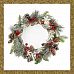 Twig and Berry Led Wreath with Stars Artificial Branch Plant