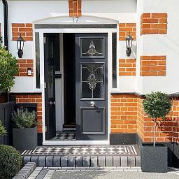 IDEALIST Lite Textured Concrete Effect Square Outdoor Planter