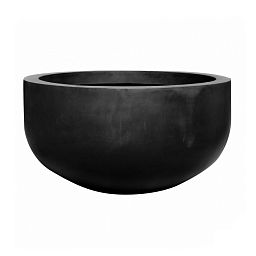 Round Fiberstone City Bowl Planter by Idealist Premium