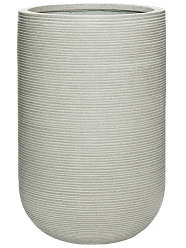 Ridged Ficonstone Tall Planter | Indoor and Outdoor Plant Pot