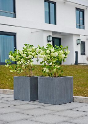 Square Fiberstone Planter by Idealist Premium JUMBO