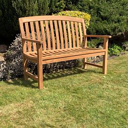 Zaire Wood Garden Bench by Woodd