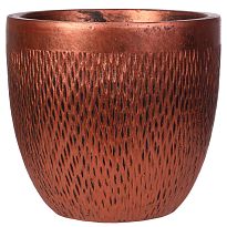 IDEALIST Lite Mesh Style Bronze Round Planter, Indoor Plant Pot for In...