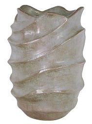 Nautica Round Tall Polystone Outdoor Planter