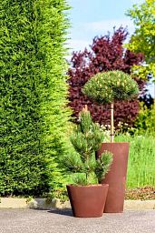 Composits Unique GRC Conic Planter Pot IN\OUT