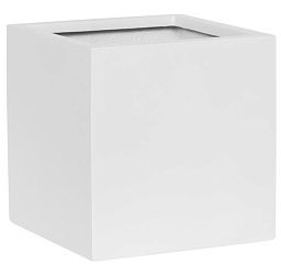 Fibrestone Matt Fleur Square Planter by Idealist Premium