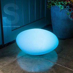 ShapeLights Pebble Premium Indoor/ Outdoor Solar Garden Lights