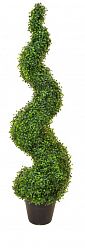 Topiary N-Boxwood Spiral UV-resistant Artificial Bush Plant