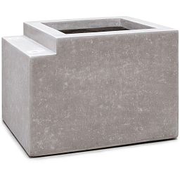 MODULO Fiberglass Trough Planter (end piece)