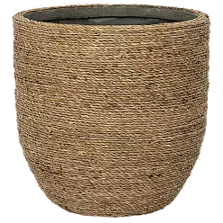 Bohemian Cody M Straw Grass Tall Planter