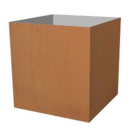 Cortenstyle Trend on Ring Rectangle Planter IN\OUT