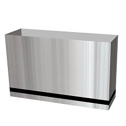 Superline Trend Plus on Ring Rectangle Indoor Planter