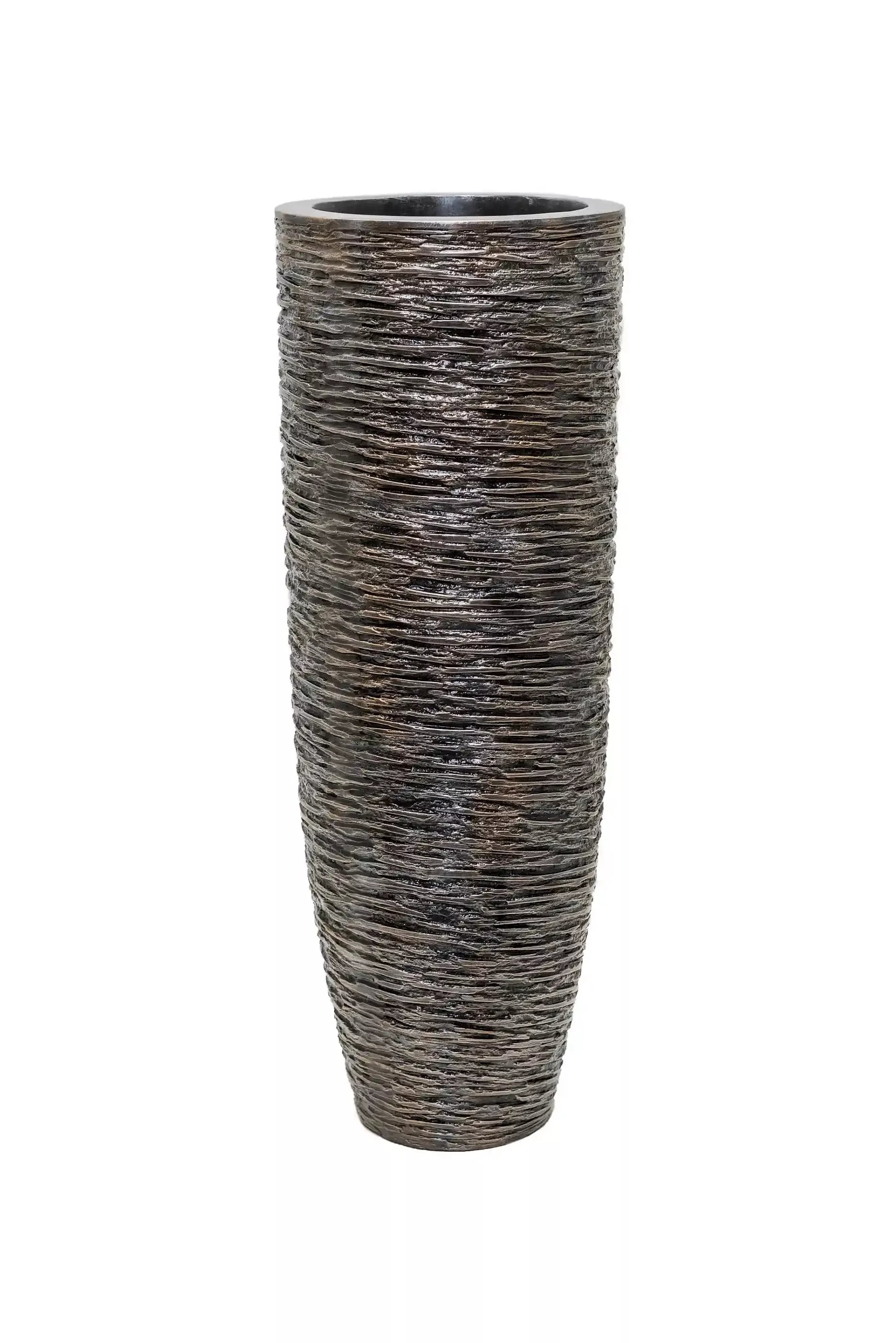 Luxe Lite Universe Wrinkle Tall Indoor Planter