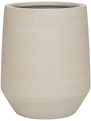 Cement & Stone Tall Planter | Indoor and Outdoor Plant Pot Vase