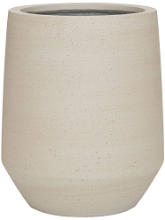 Cement & Stone Tall Planter | Indoor and Outdoor Plant Pot Vase