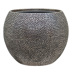 Opus Polystone Globe Planter + Liner | Hit Finish Indoor Plant Pot
