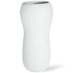 Harmony Round Tall Polystone Indoor Planter